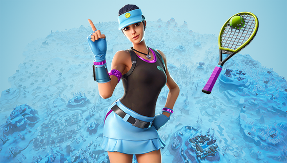 Le tennis s'invite dans Fortnite