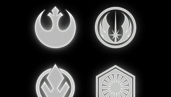 Des icônes des organisation de Star Wars