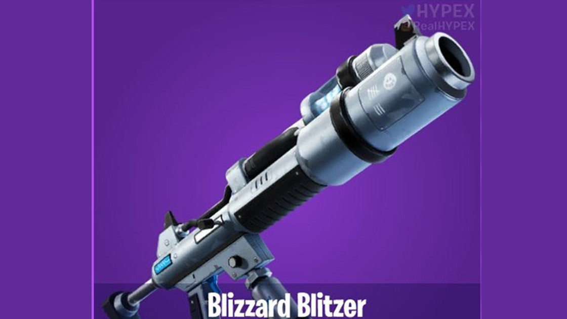 Fortnite Noël : Nouvelle arme de neige, Blizzard Blitzer