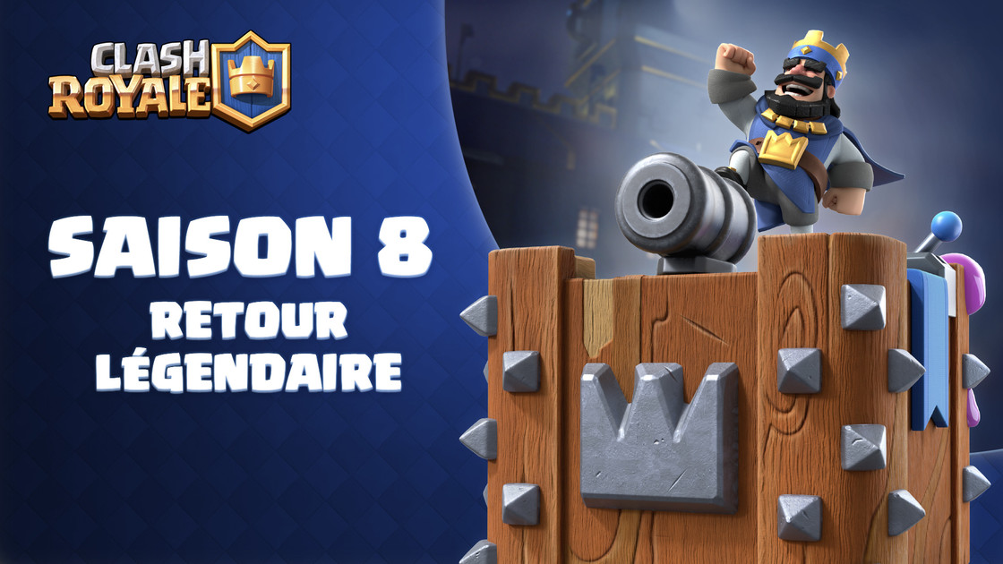 Clash Royale : Mise à jour de février, nouvelle saison 8 et équilibrage des cartes