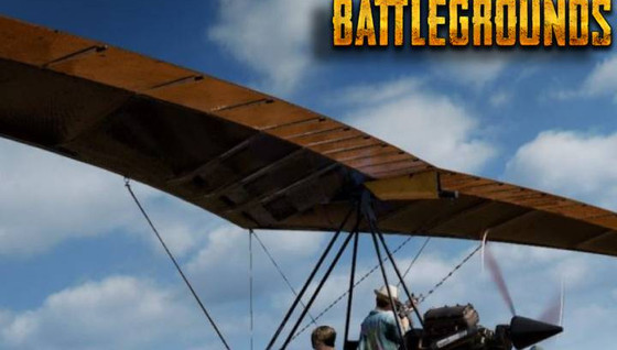 Le motoplaneur en test sur PUBG Labs