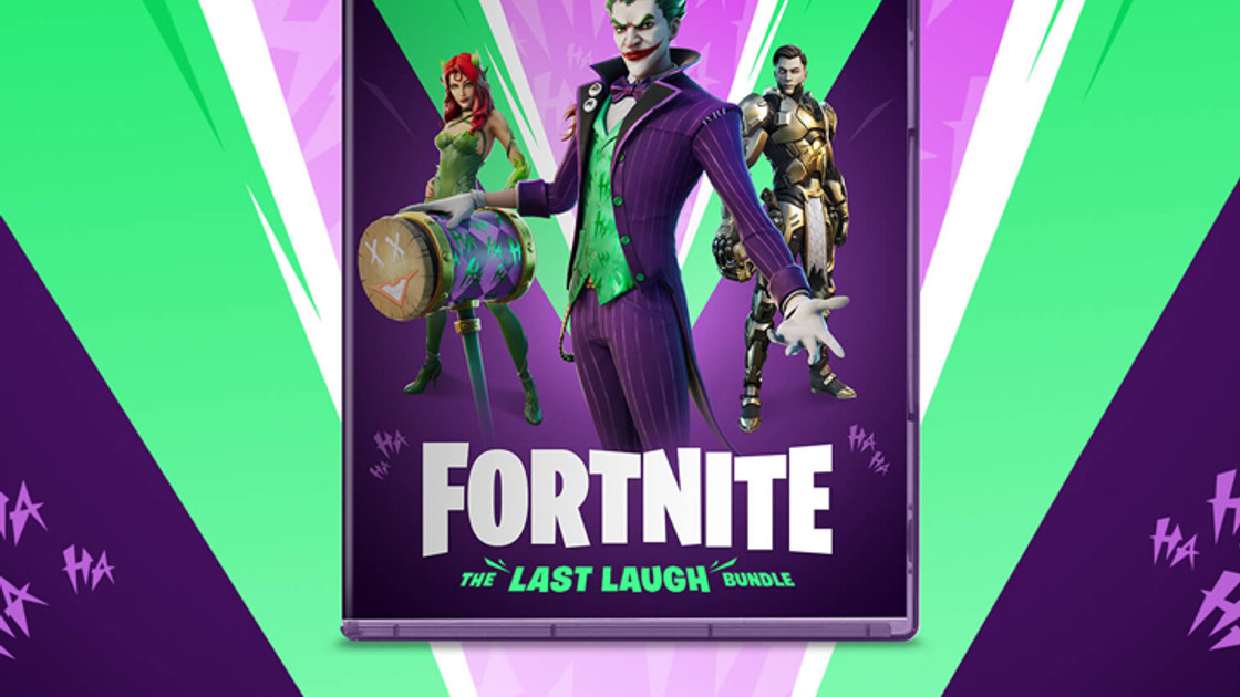 Pack dernier rire et skin Joker sur Fortnite, où l'acheter ?