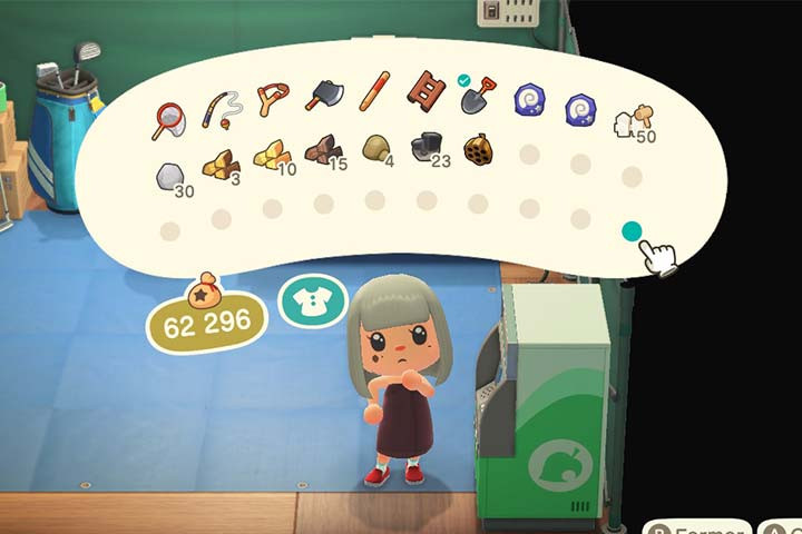 Comment avoir plus de place dans son inventaire dans Animal Crossing : New Horizons ?