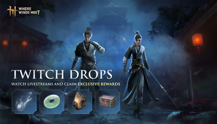 Where Winds Meet Twitch Drops : comment profiter de récompenses gratuites en jeu ?