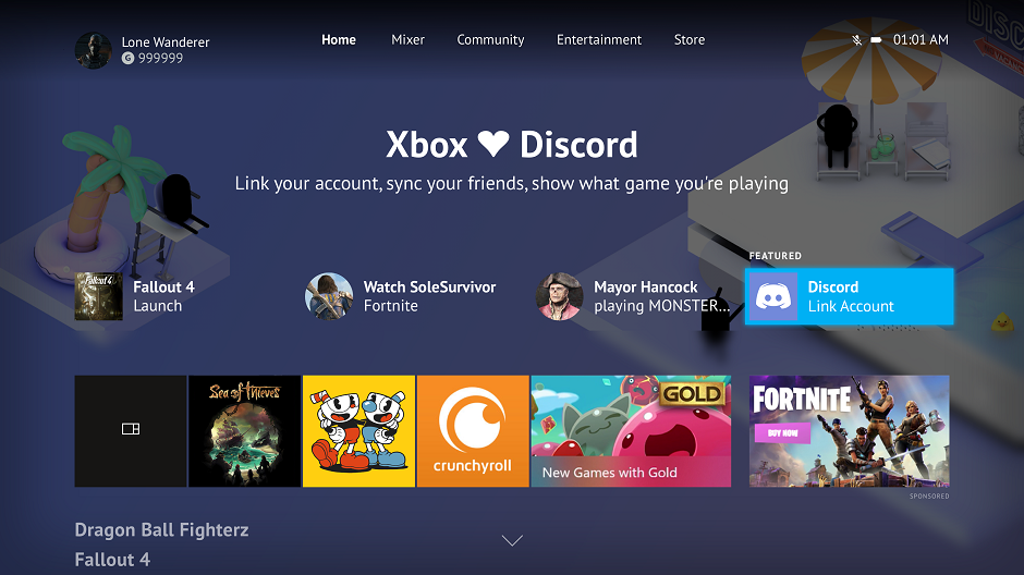 Xbox et Discord s'associent