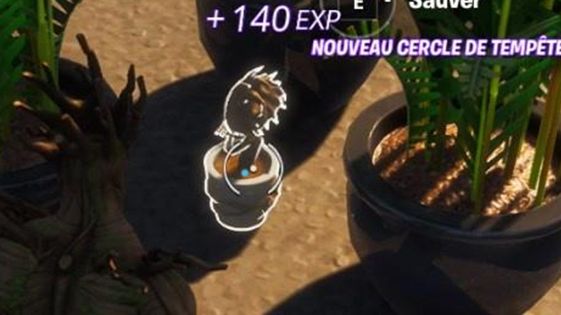 Où est Groot arbrisseau dans Fortnite ?