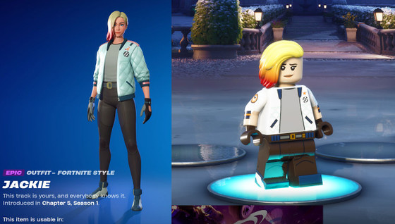 Skin Jackie Rocket Racing Fortnite, comment l'obtenir gratuitement ?