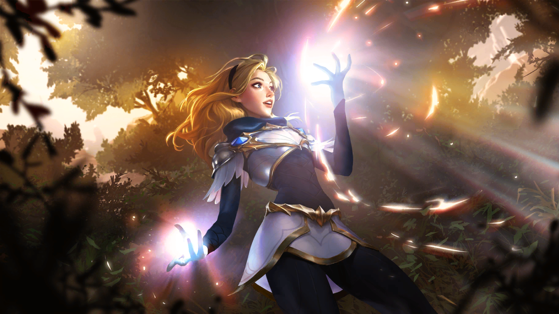 Lux sur Legends of Runeterra, infos sur le champion de LoR - Carte de Demacia