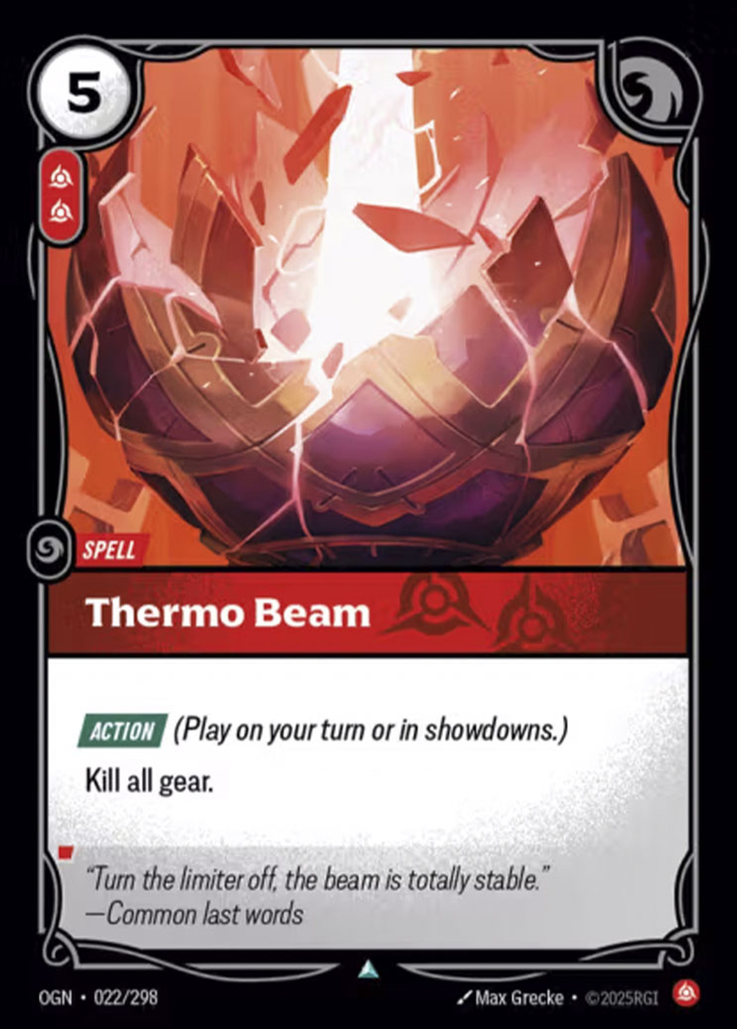 thermo-beam