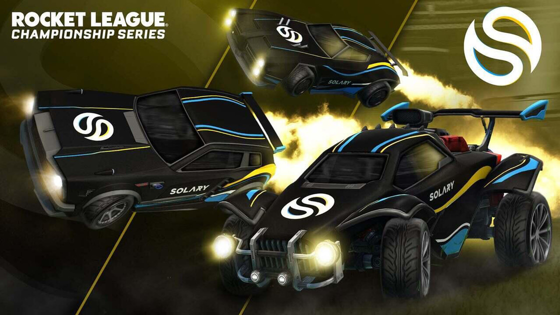 Skin Solary Rocket League, comment avoir la voiture RLCS ?