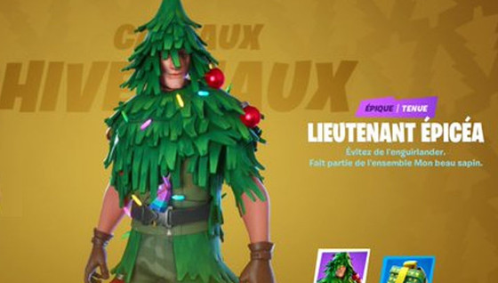 Comment avoir le skin sapin ?