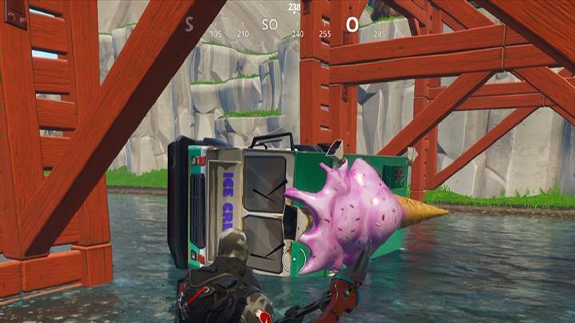 Fortnite : Trouver plusieurs camions de glace