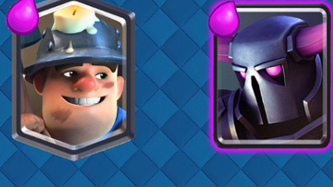 Clash Royale : Deck PEKKA Mineur Arène 11