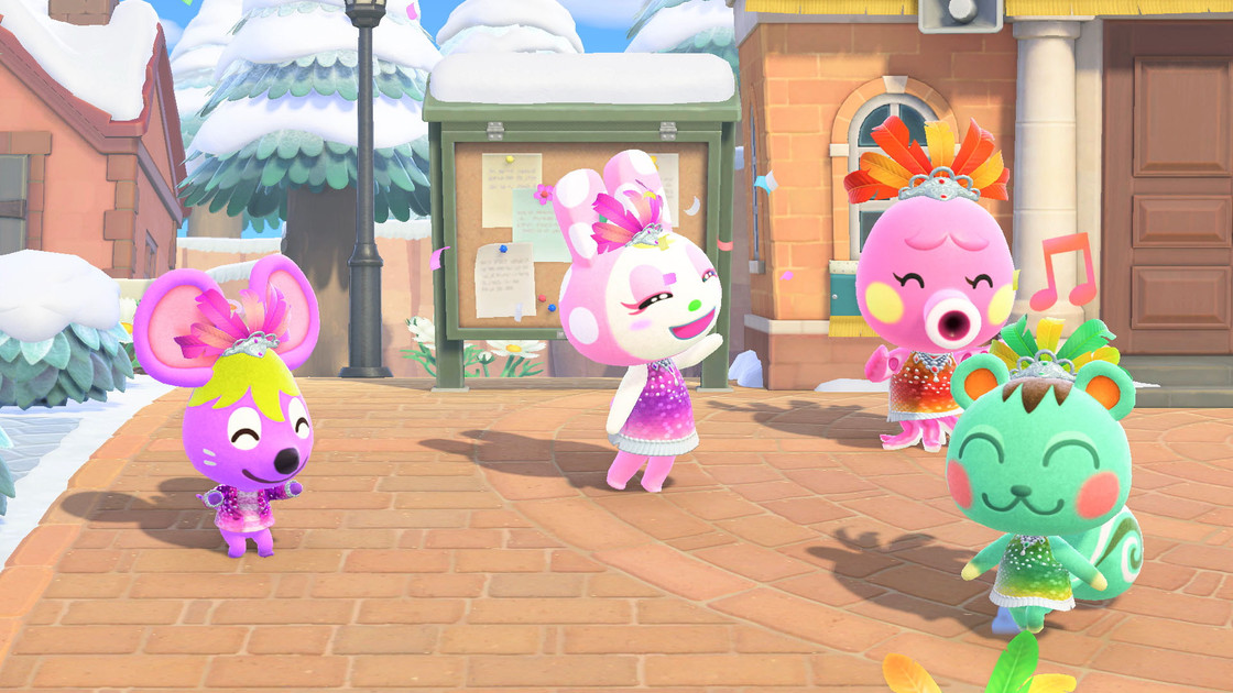 Date de sortie Carnaval dans Animal Crossing