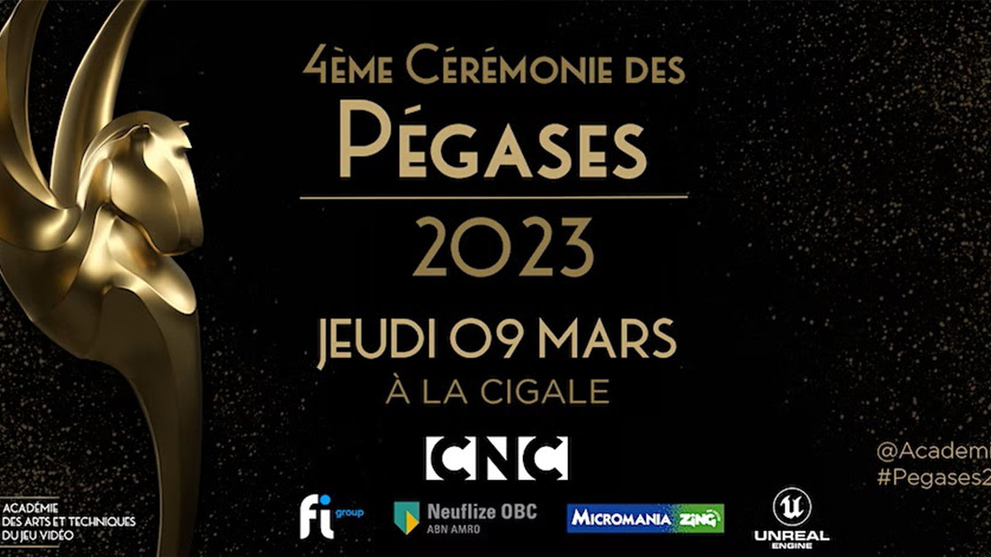 Pégases 2023 : le palmarès des meilleurs jeux vidéo français et internationaux de l'année dévoilé