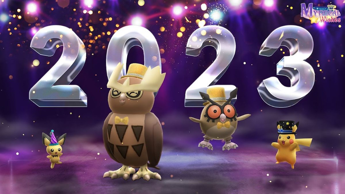 Nouvel An 2023 sur Pokémon Go, guide de l'évément