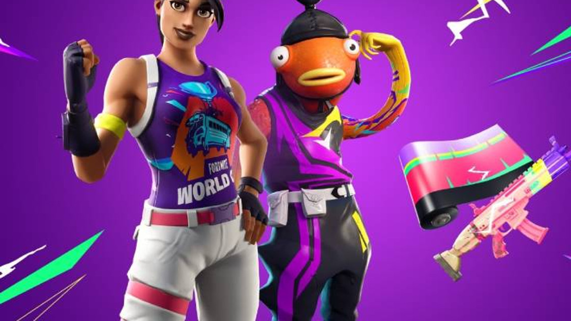 Fortnite World Cup : Les skins Guerrière du mondial, Poiscaille, Revêtement sont dispo !