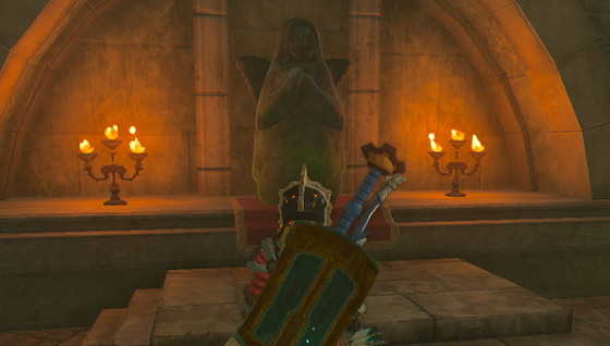 Zelda tears of the kingdom Statue deesse : tous les emplacements pour gagner des coeurs et de l'endurance