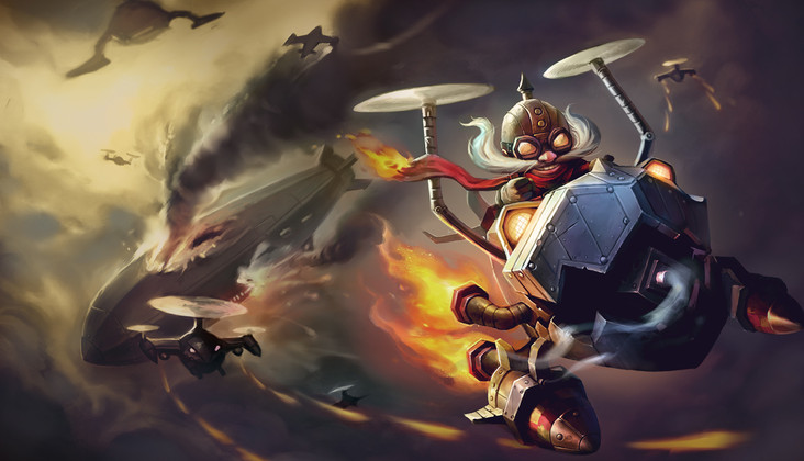 Corki Bot Guide S12 : Build, runes et sorts sur LoL