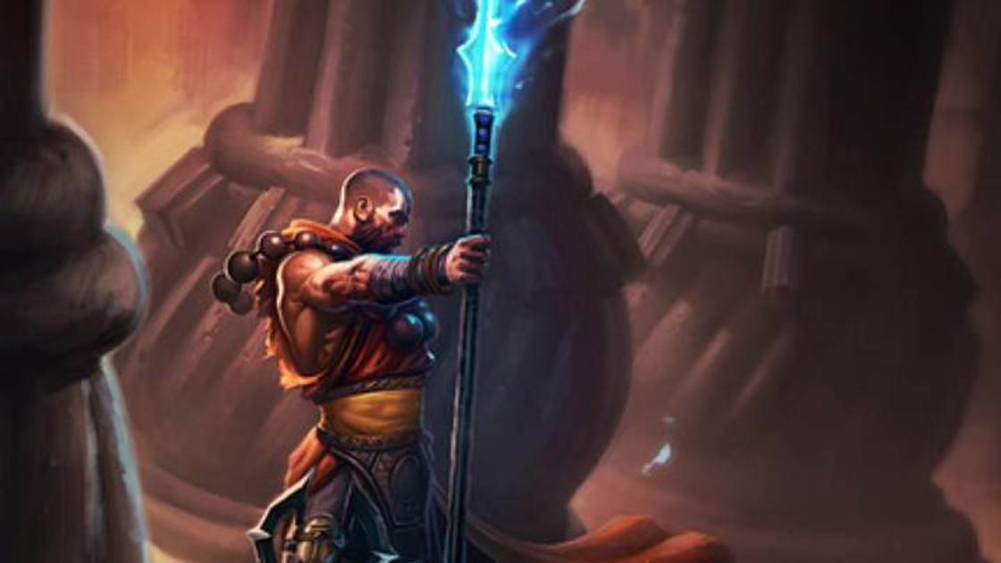 Build Moine LoD Onde de lumiere en saison 28 sur Diablo 3, sorts, stuff et cube de Kanaï