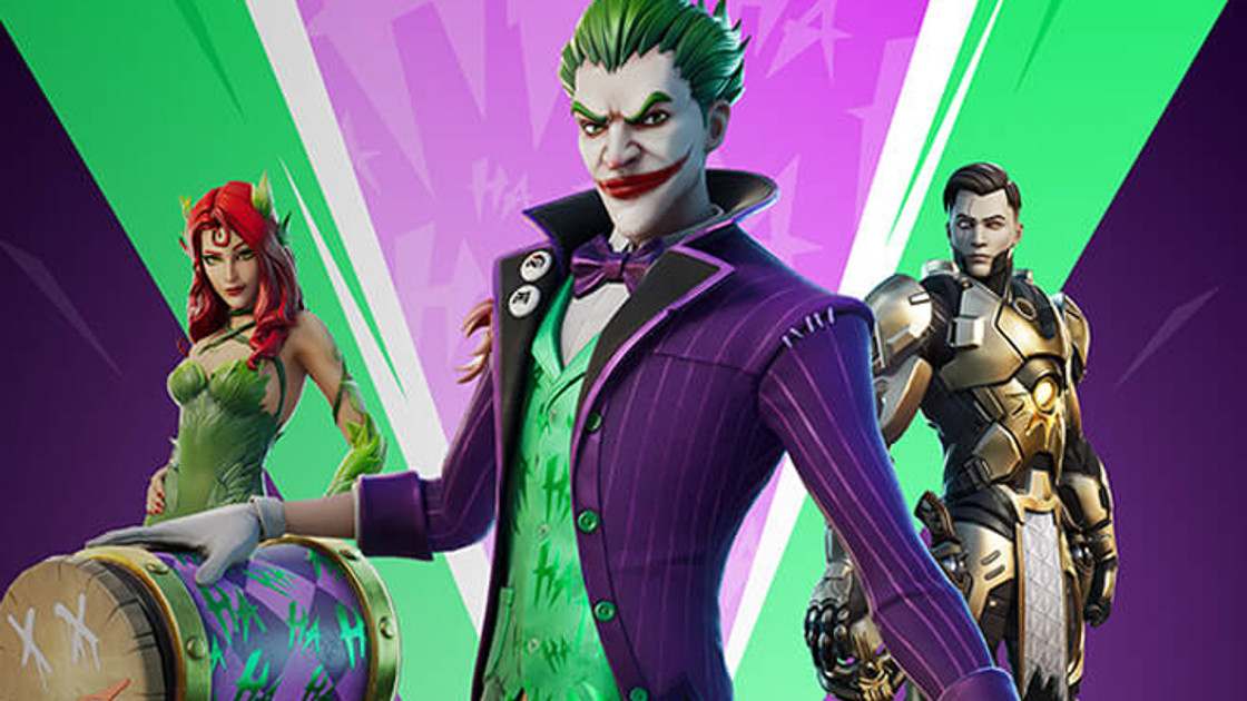 Skin Joker dans Fortnite, infos et prix du pack Dernier rire