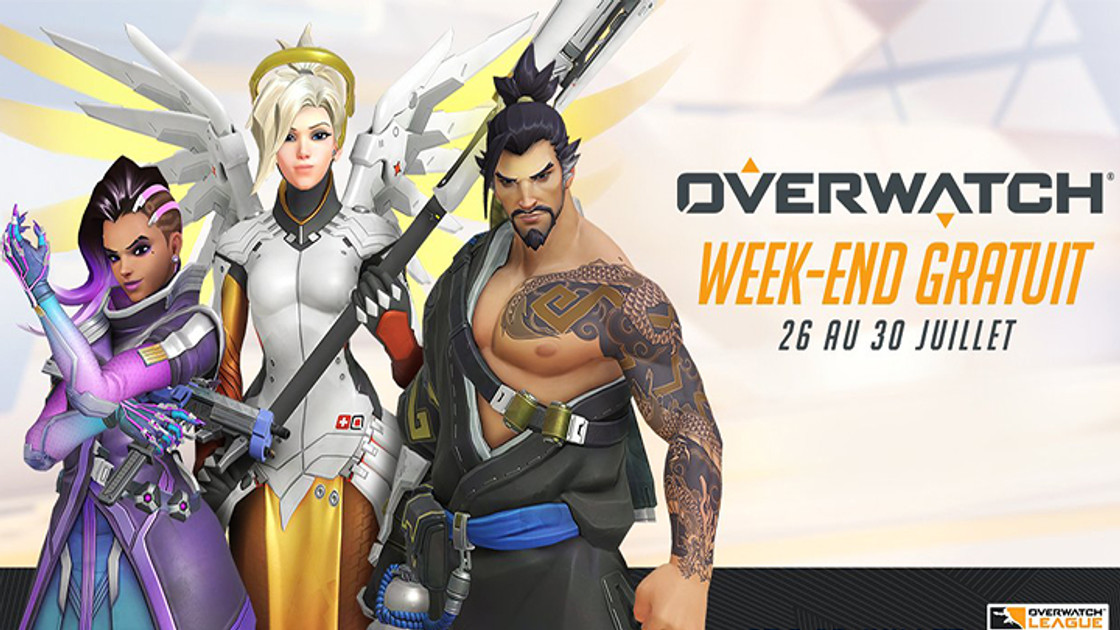 Overwatch gratuit le week-end du 26 au 30 juillet