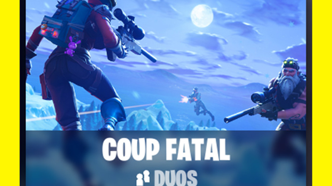 Fortnite : Coup fatal, mode temporaire, toutes les infos