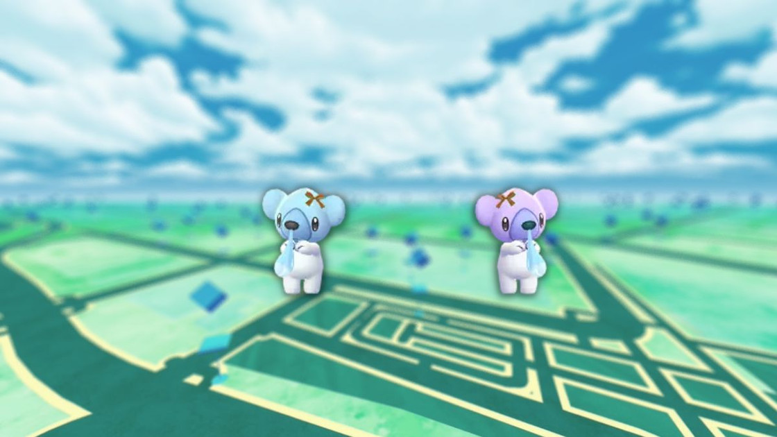 Polarhume (shiny) dans les Heures de Pokémon Vedette de décembre 2022 sur Pokémon GO