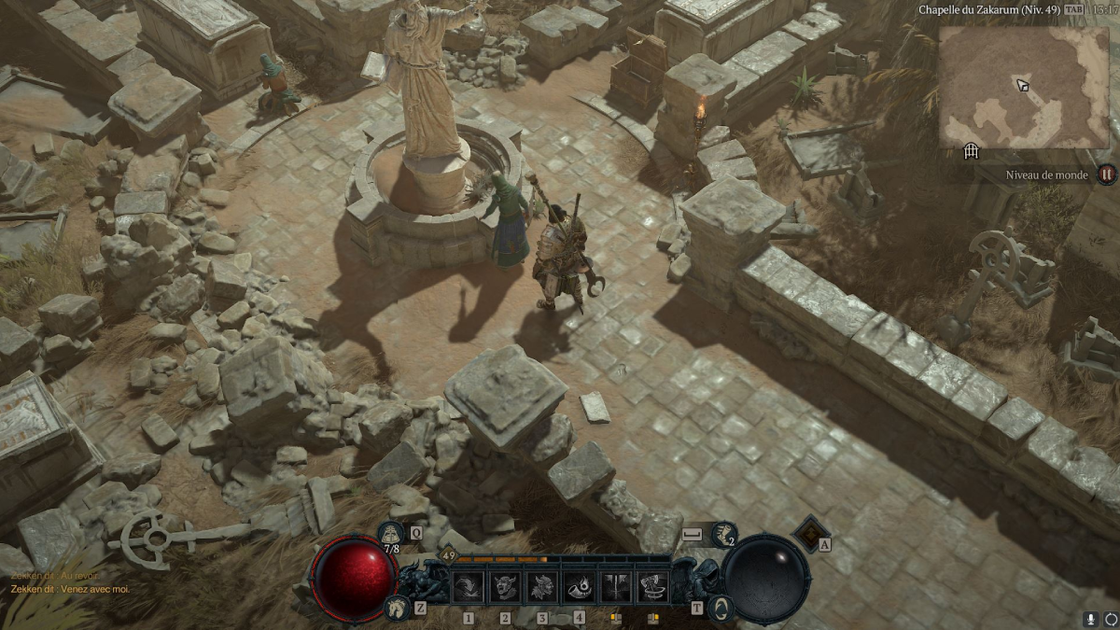 Dans les pas du pèlerin Diablo 4, comment résoudre l'énigme de la quête ?