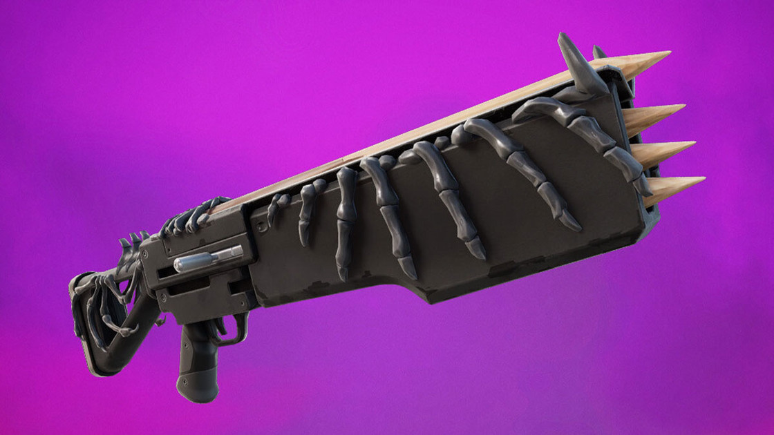 Fusil à pompe à pieux Fortnite, comment l'obtenir durant Cauchemar 2023 ?