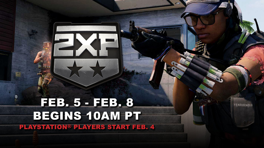 Call of Duty Cold War Double XP, comment participer au week-end double expérience ?