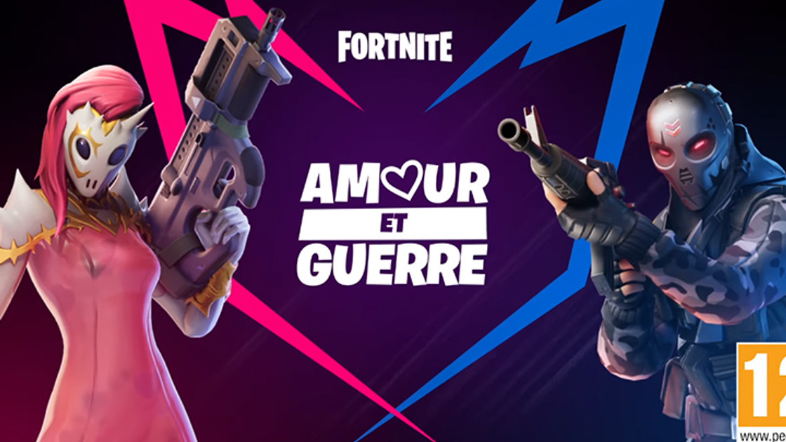 Fortnite : Amour et guerre, nouvel événement, mode de jeu et défis