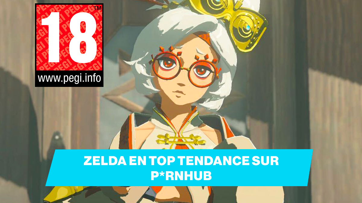 Zelda: Tears of the Kingdom est déjà en Top tendance sur les sites pour adultes !