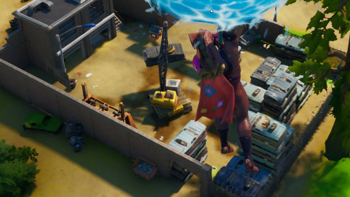 Fortnite : Collecter du métal à Hydro 16 ou à la Compresserie, défi Domination locale