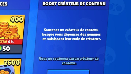 Le code créateur est arrivé sur Brawl Stars