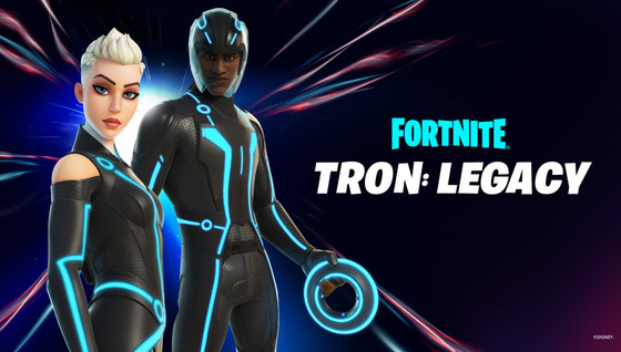 Un skin Tron est dans Fortnite !