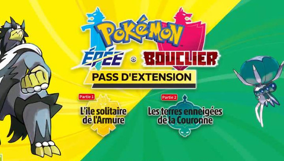 Deux extensions pour Pokémon Épée et Bouclier !