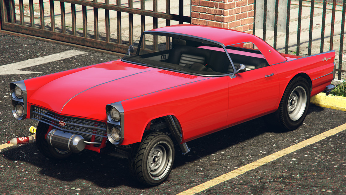 Peyote Gasser sur GTA 5 Online, la voiture du podium du casino