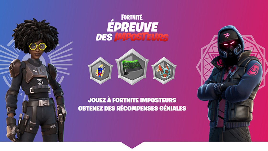 Impostors trials Fortnite, comment participer à l'épreuve des imposteurs ?