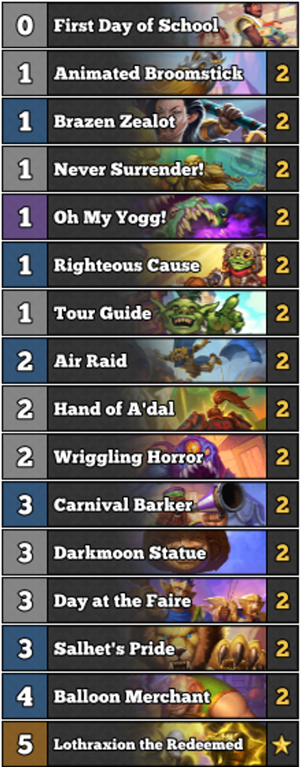 decklist-paladin-token-hs-hearthstone-folle journée à sombrelune