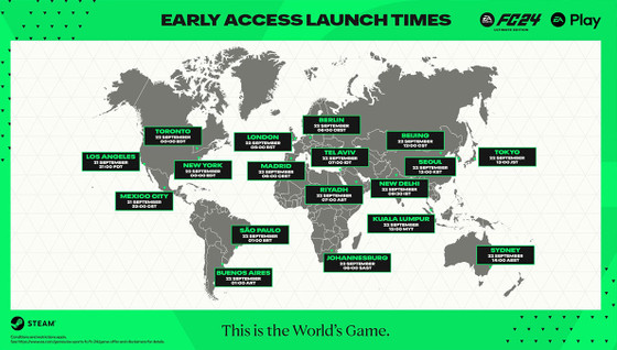 Heure de sortie EA Sports FC 24, quand commence l'accès anticipé de FIFA 24 ?