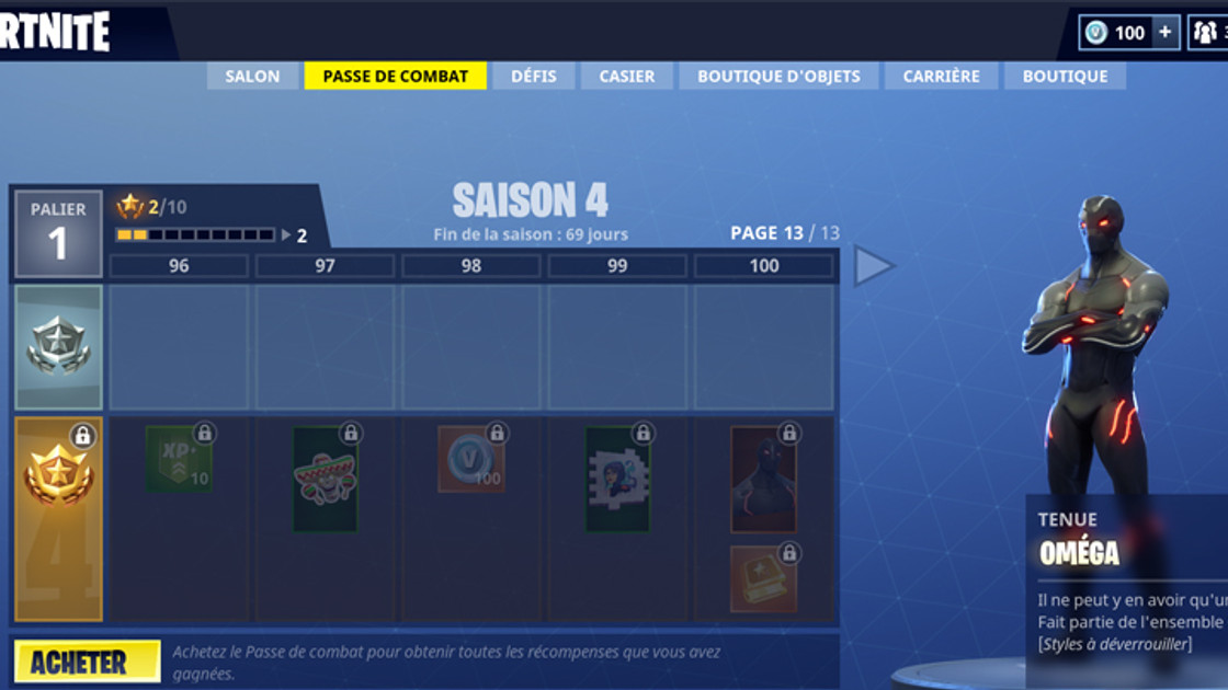 Fortnite : Nouveaux skins pour la saison 4