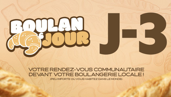 Boulanjour, date et lieu de l'événement de ZeratoR