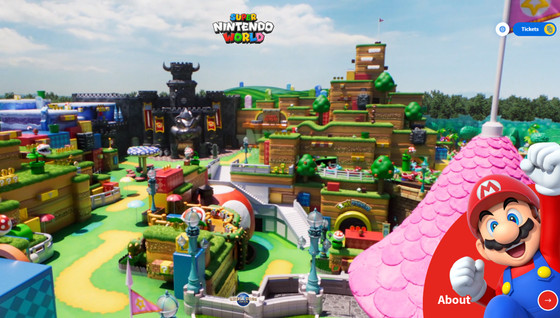 Quel est le prix d'entrée du parc d'attractions Mario au Japon ?