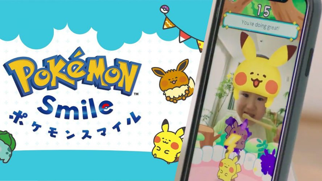Pokémon Smile : Une application pour aider les enfants à se brosser les dents