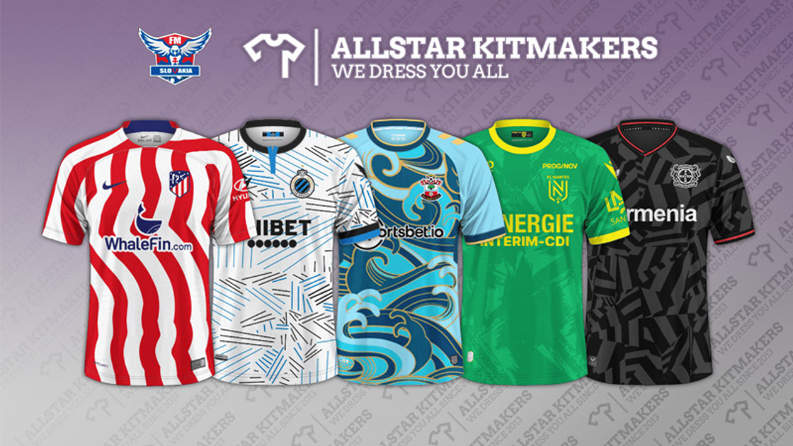 Maillots Football Manager 2023, comment jouer avec les vrais kits sur FM23 ?