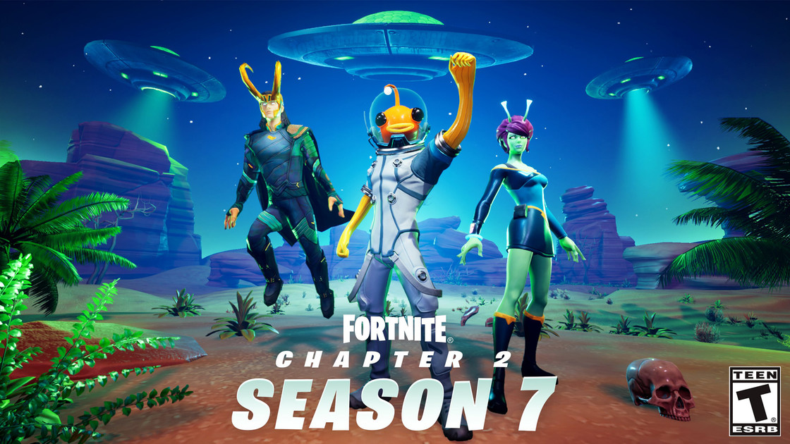 Date fin de saison 7 Fortnite du Chapitre 2