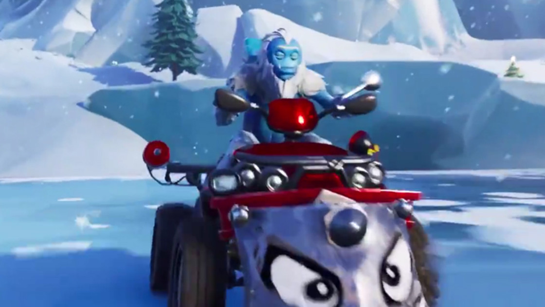 Fortnite Saison 7 : Neige et carte enneigée, découvrez les nouvelles villes Frosty Flights, Polar Peak, Happy Hamlet