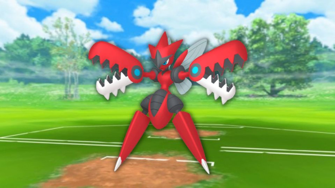 Battre Méga-Cizayox (shiny) en Raid sur Pokémon Go : Faiblesses et meilleurs Pokémon counters