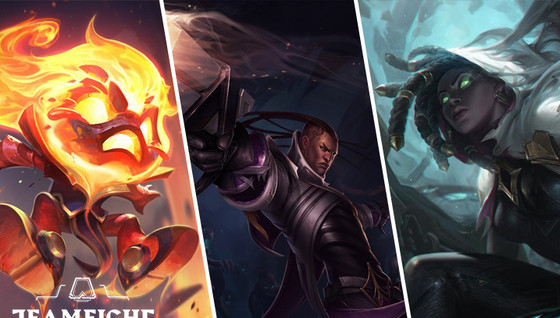 Lucian, Senna et Amumu arrivent bientôt sur TFT !